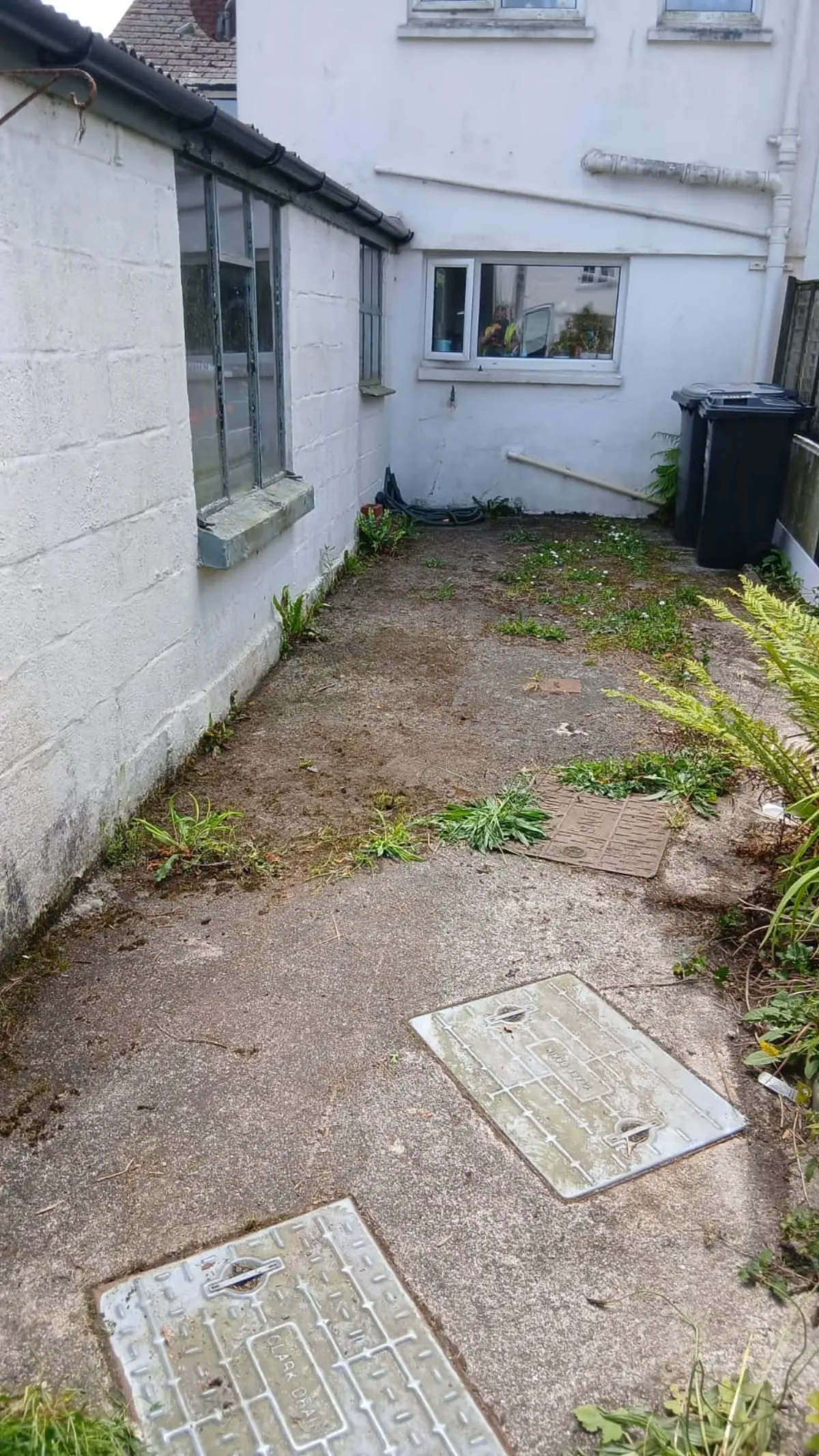 After rubbish removal in Tolvaddon